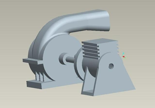 羅茨鼓風(fēng)機(jī)3D圖 羅茨鼓風(fēng)機(jī)3D圖
